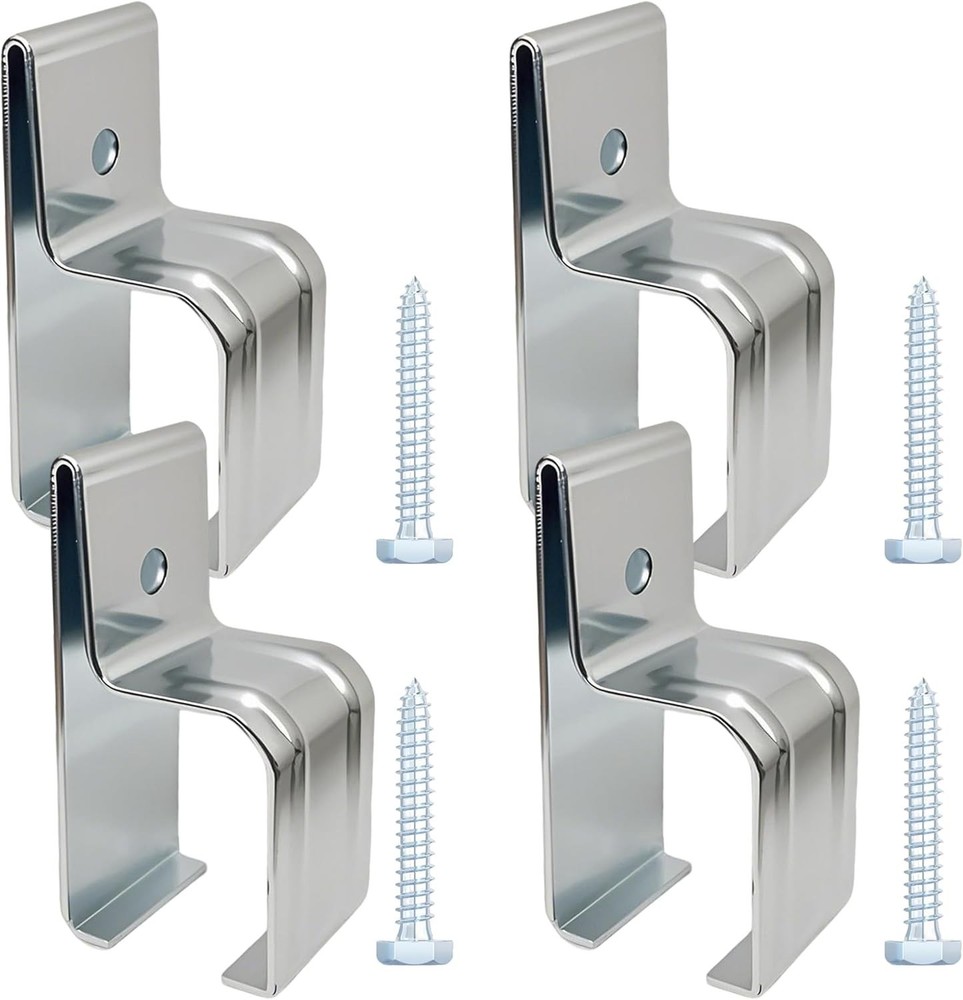 Heavy Duty Box Rail Hanger Bracket with Bolts Barn Door Hardware  Rail Mount ...