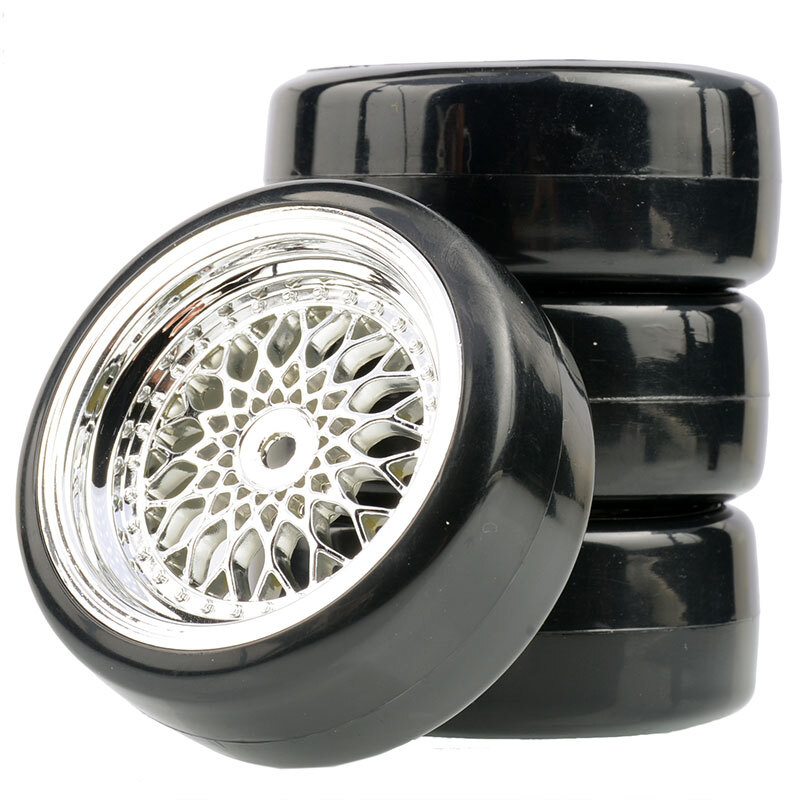 1/10 Rc Drift Car Wheels & Tires Set For Yokomo Mst D3 D4 HSP Tamiya Hpi Traxxas