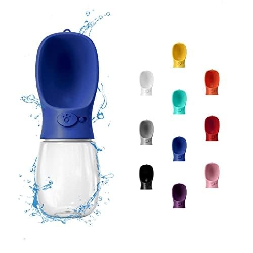New Best WePet Portable Dog Water Bottle 12 OZ, Leak Proof Puppy Dispenser with