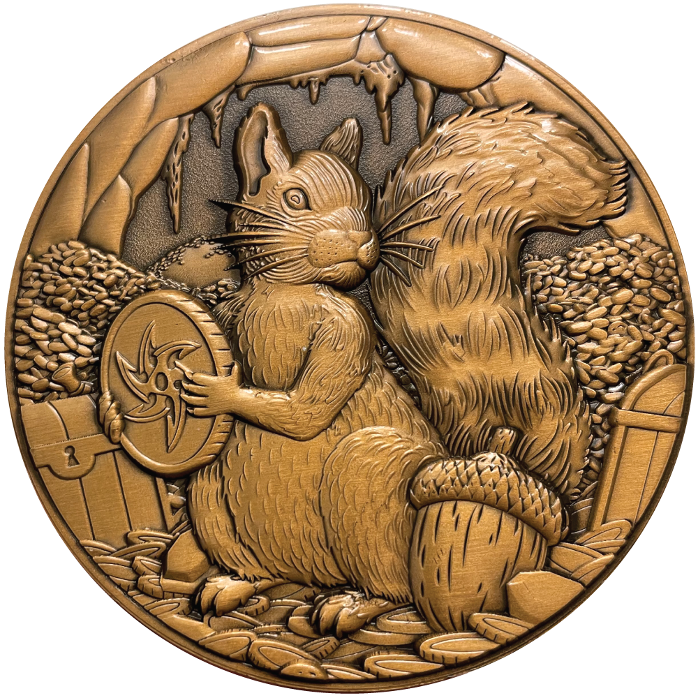 Squirrel Goliath Coin