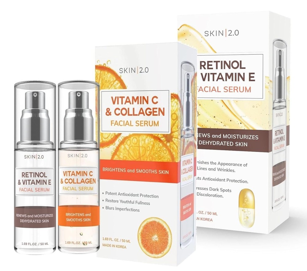 Vitamin C & Collagen + Retinol & Vc & Day/Retinol Ve Night