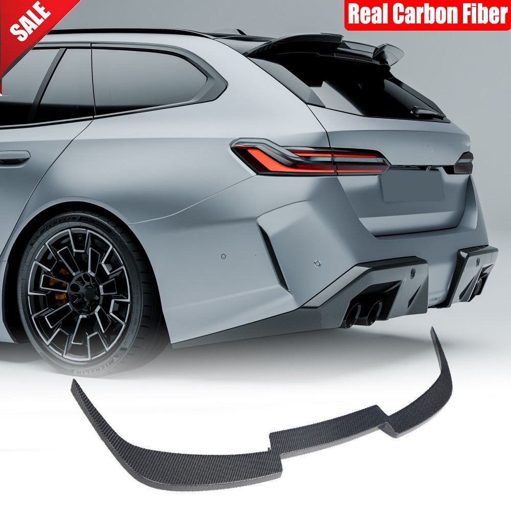 Real Carbon Rear Roof Spoiler Wing Lip For BMW 5 Series G99 M5 Wagon 2025-2026