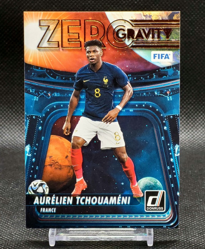 2023-24 Panini Donruss FIFA Zero Gravity Aurelien Tchouameni #21 France