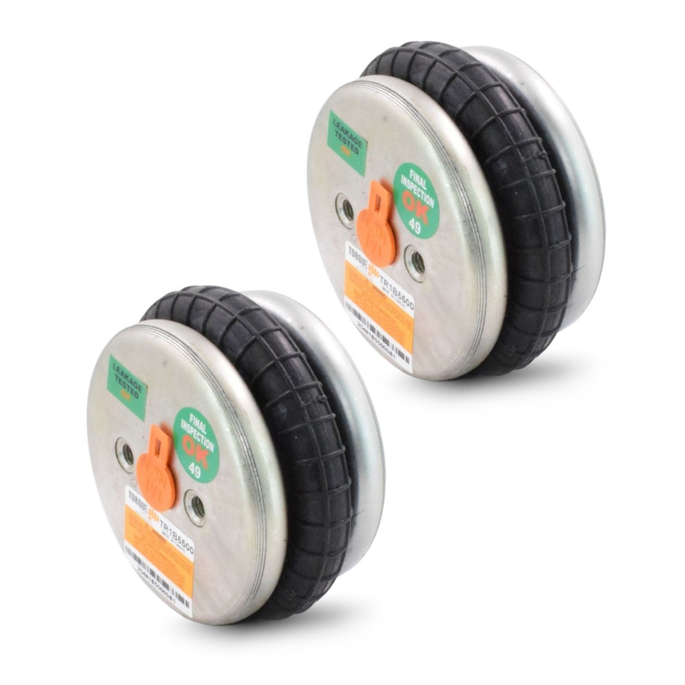 2 x Single Convoluted Air Spring Replace Firestone W01-358-7598 Goodyear 1B8‑580