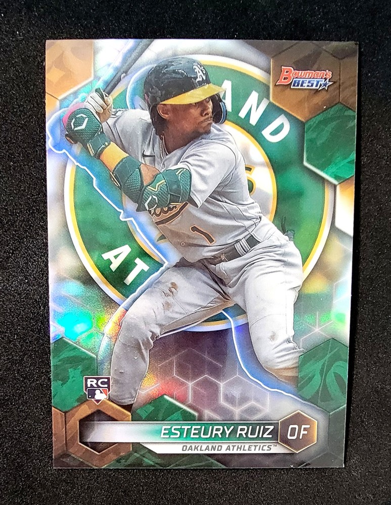 2023 Bowman's Best #14 Esteury Ruiz Refractors