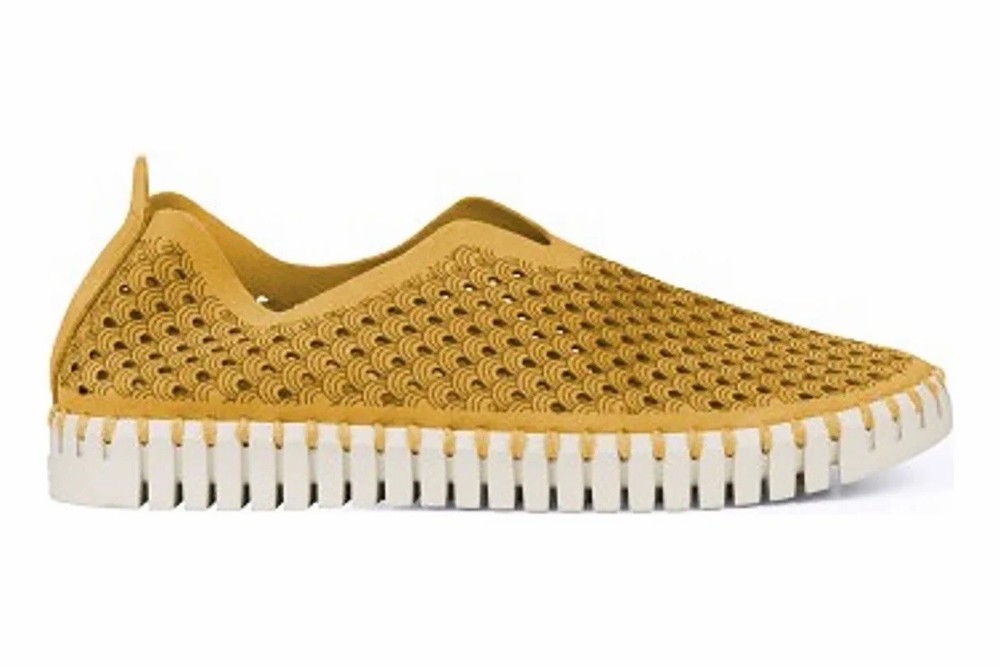 Ilse Jacobsen Tulip 139 Women’s Slip-On Shoes, Goldenrod Color, Size 7.5 (38)