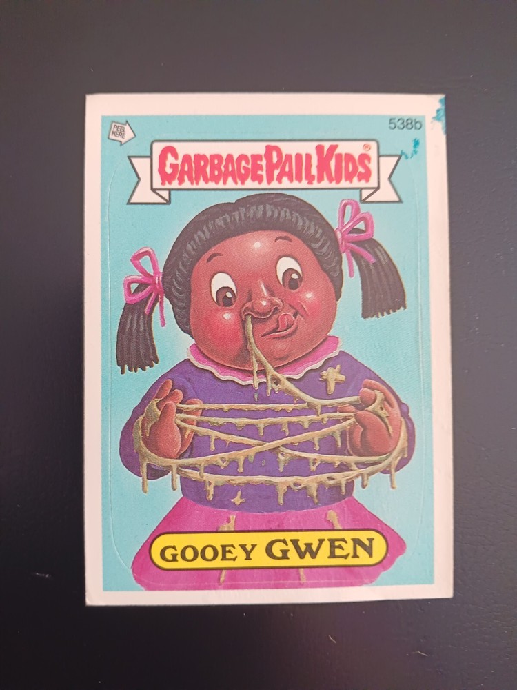 1988 Topps Garbage Pail Kids 13th Series #538b Gooey Gwen PSA 10 GEM MINT
