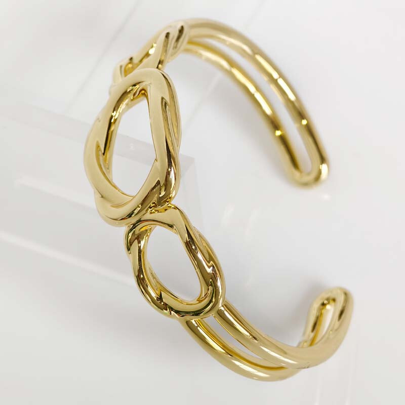 New Talbots Floral Oval Bangle Bracelet Gift Fashion Women Party Holiday Jewelry