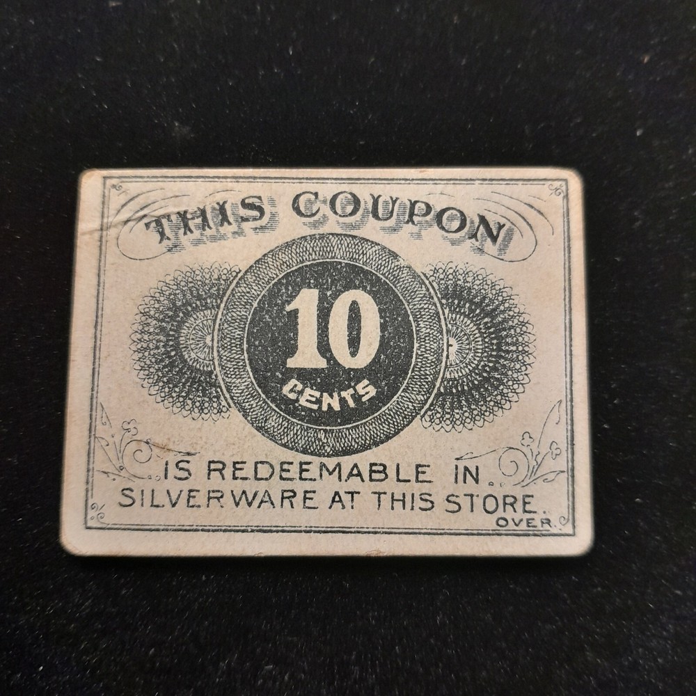 This Coupon is Redeemable in Silverware at This Store- Unknown Chit or Scrip-image