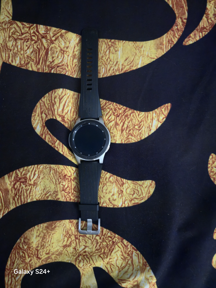 Samsung Galaxy Watch Sm-r800 46mm Silver Smartwatch Bluetooth WiFi