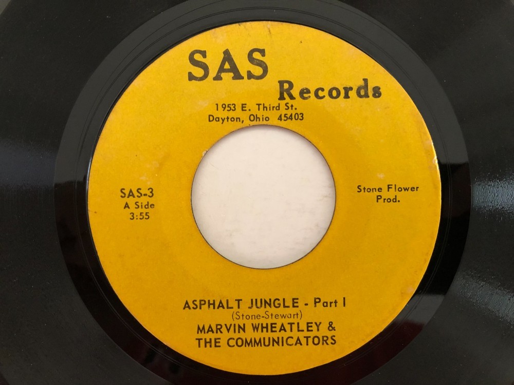 Ohio Funk 45 MARVIN WHEATLEY & COMMUNICATORS Asphalt Jungle SAS