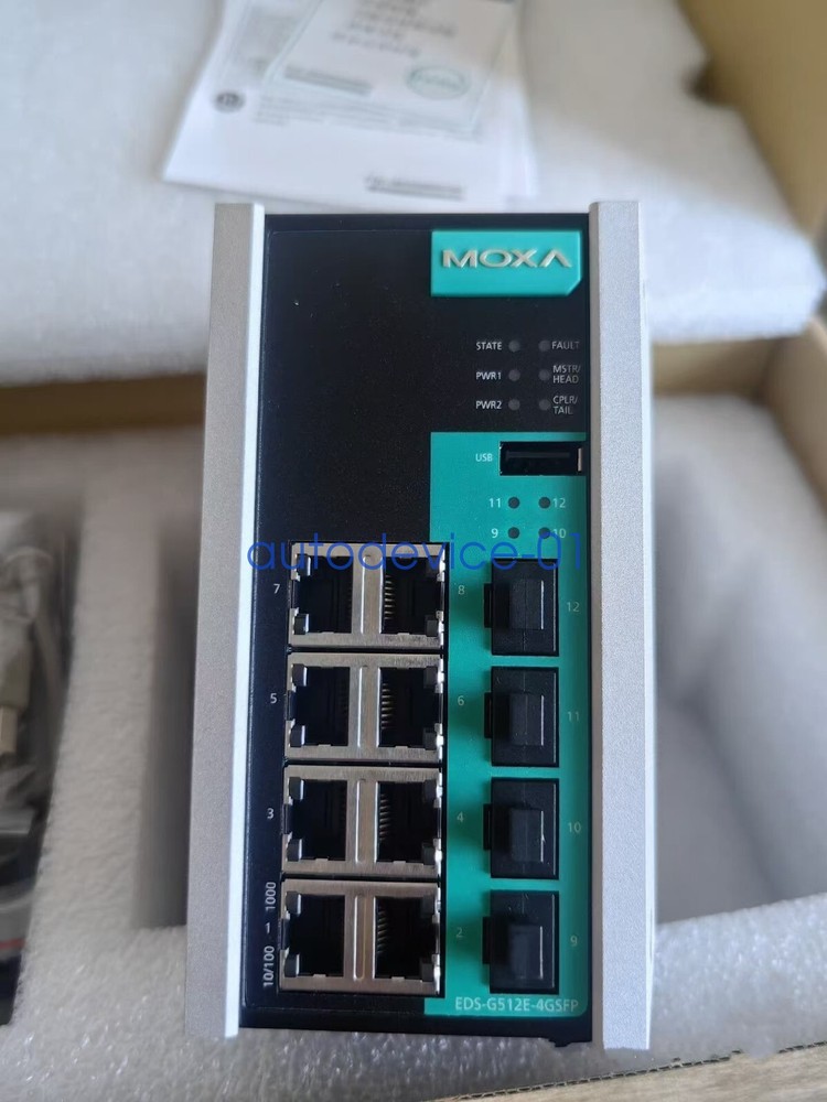1PcS New EDS-G512E-4GSFP-T Switch by DHL/FedEx