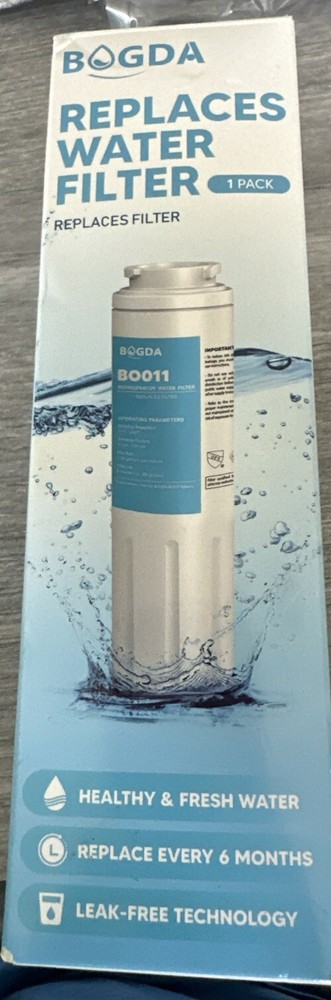 Bogda water filter replacement