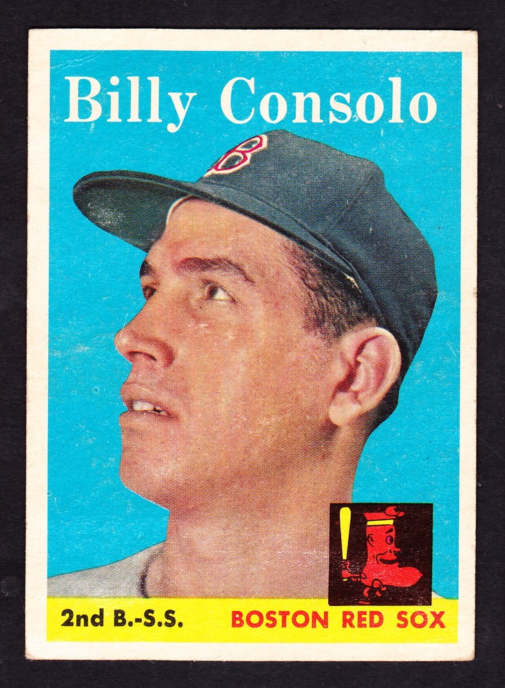 1958 TOPPS #148 BILLY CONSOLO RED SOX