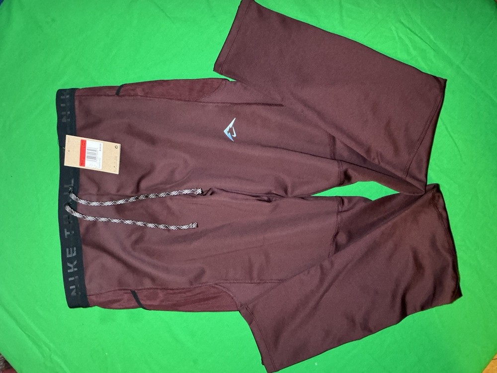 Nike Unlimited Dri-FIT Tapered Pants Burgundy FB7546-652 Mens Size L-tall