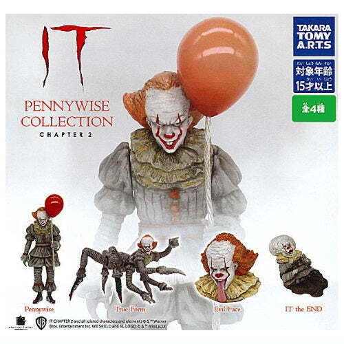 Stephen King It Pennywise Collection Chapter 2 Takara Tomy 2.5-Inch Mini-Figure