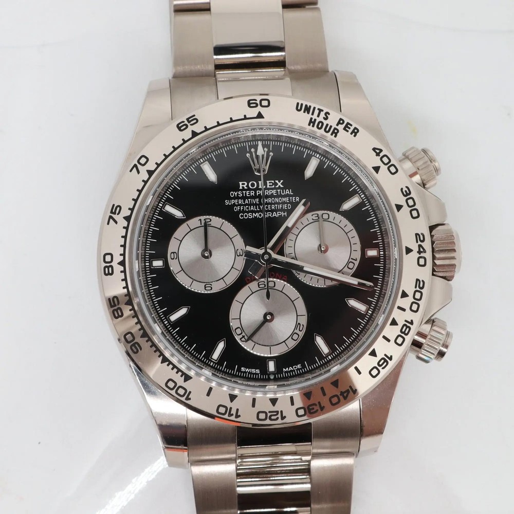 2024 Rolex Daytona 126509 40mm 18K White Gold Baby LeMans Watch