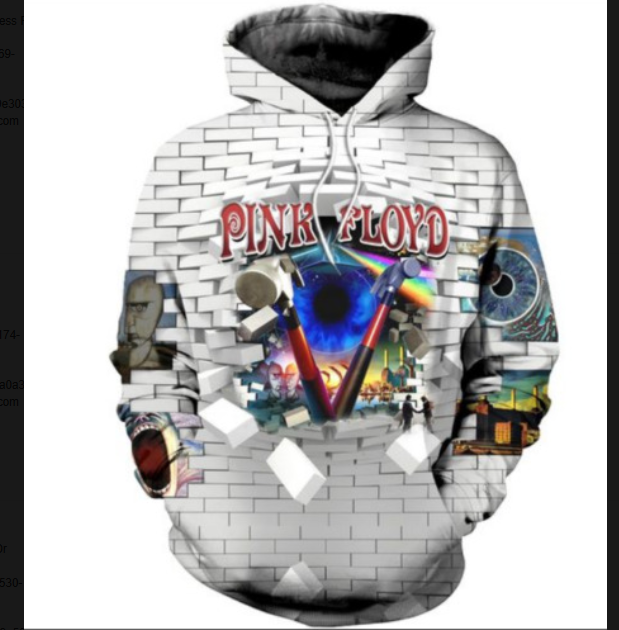 Hot Pink Floyd 3D Hoodie for Dads - Cute Gift Idea