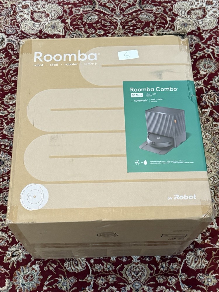 iRobot Roomba Combo 10 Max Robot Vacuum and Mop + AutoWash Dock