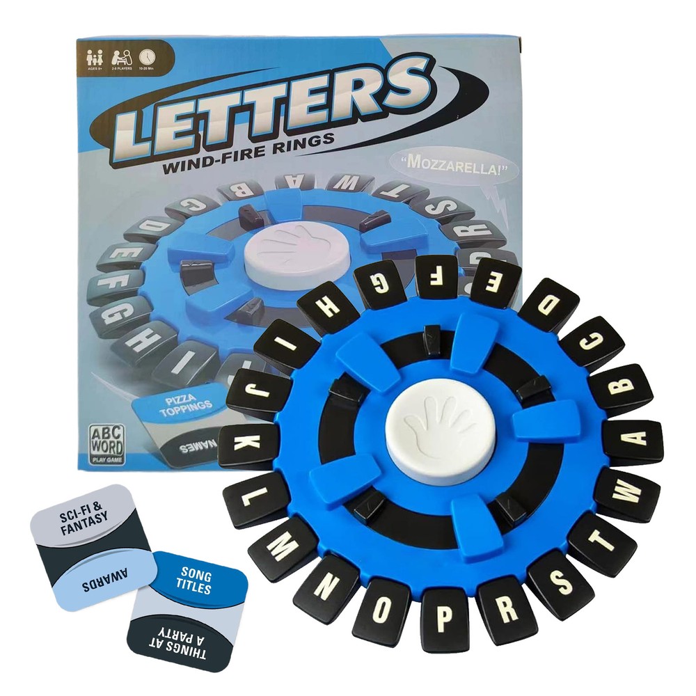 Fast-Paced Tapple Word Family Board Game for All Ages – Fun Learning