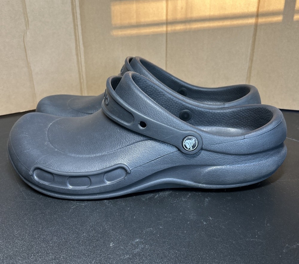 Crocs Slip Resistant Shoes Men’s Size 13 - Bistro Clogs, Nurse, Chef, Vet Shoes