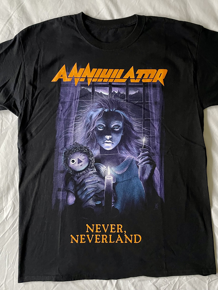 Rare Collection Annihilator Band Tour Gift For Fan All Size T-shirt