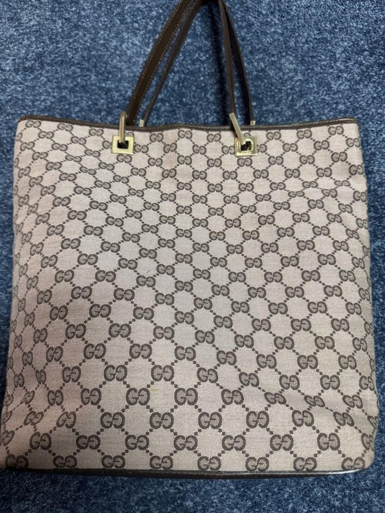 GUCCI GG Monogram Shoulder Bag with Adjustable Strap