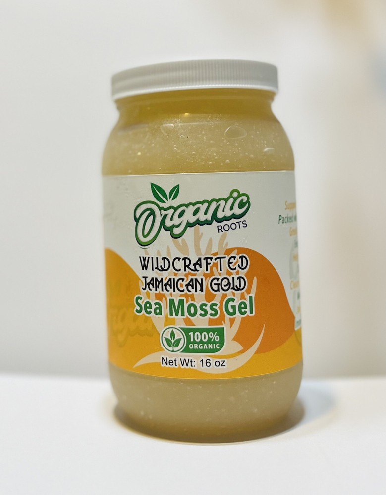 Sea Moss Gel - (Unflavored) 100% Wildcrafted Jamaican Irish Moss Superfood