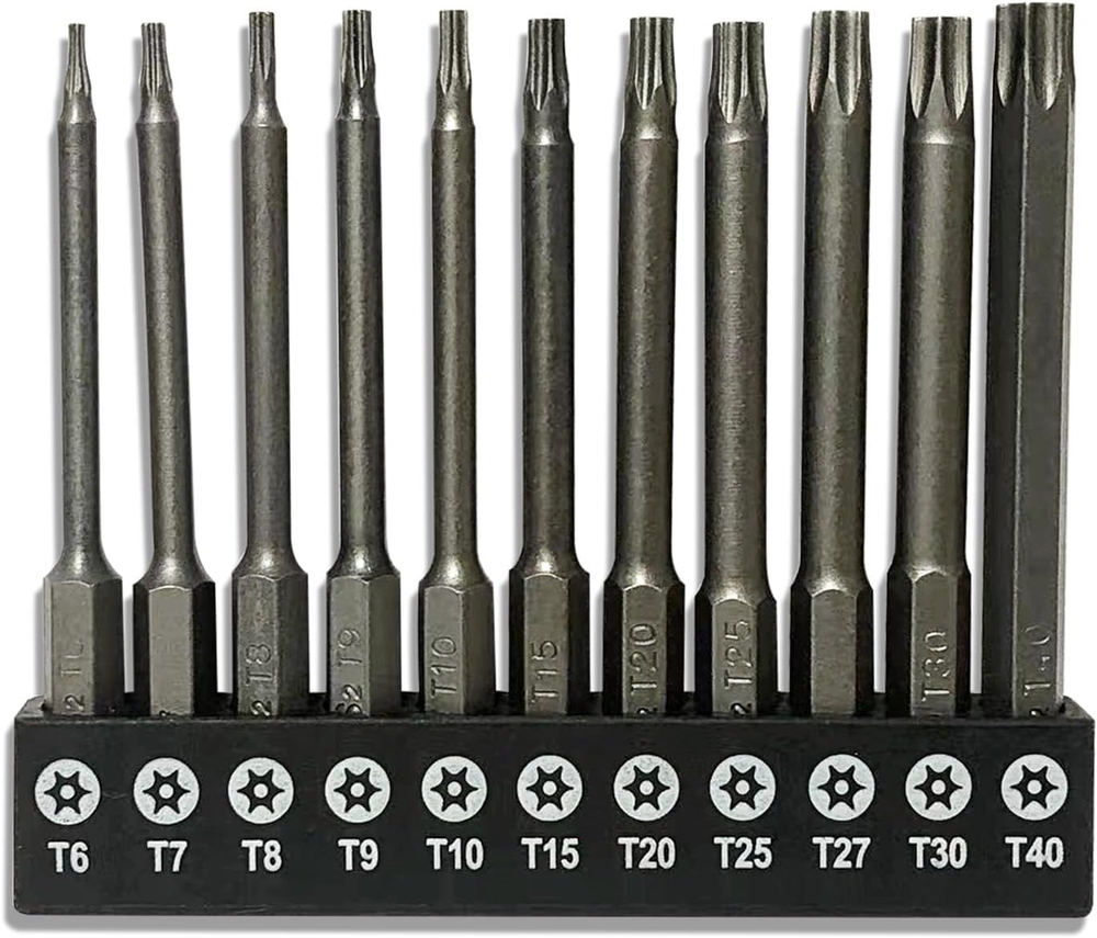 11-Piece Shark Vacuum Screwdriver Bit Set with S2 Steel Magnetic Security Bits