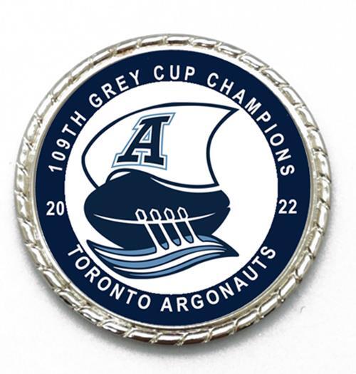 Tribute Coin To The Toronto Argonauts 109th Grey Cup Champions Championship