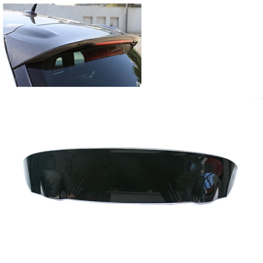 Rear Spoiler Extension Cap Lip For Volkswagen Scirocco MK3 R Facelift 2014-2017