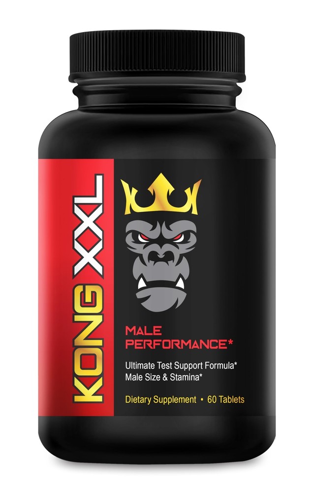 Kong XXL Male Enhancement Pills for Performance & Size Growth – Add 3-6 Inches
