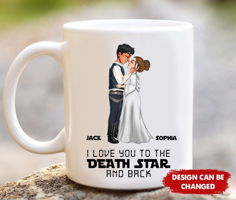 Personalized Ceramic Mug Customized Couple Print Couple Gift Engagement Gift Ann