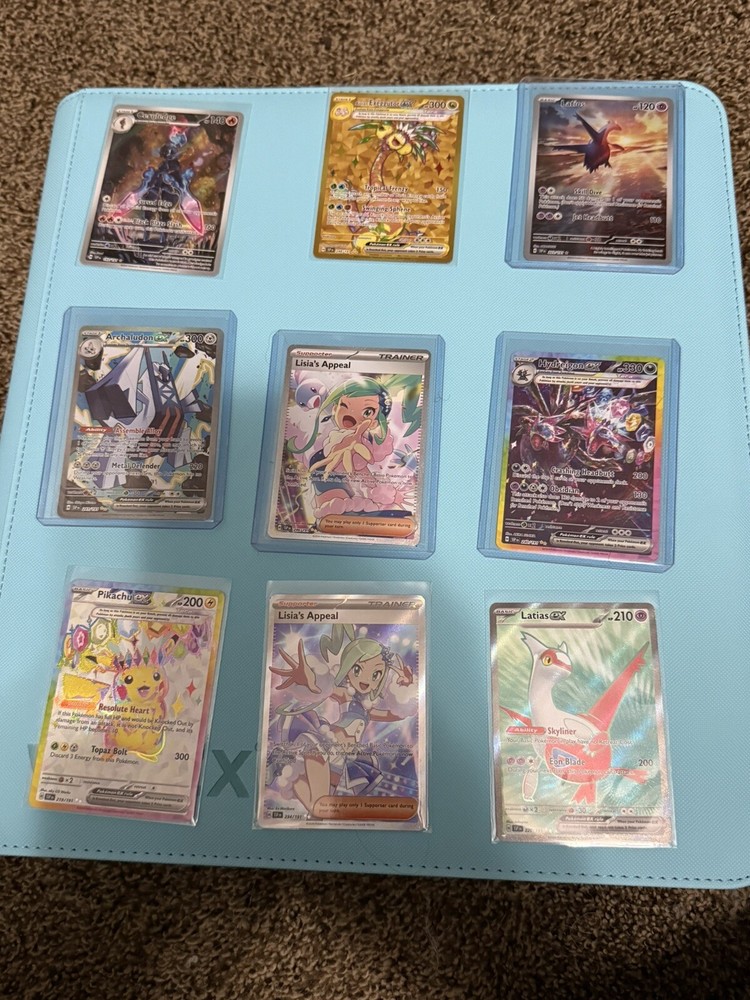 Pokemon Surging Sparks Card Lot (9 NM/M Cards)