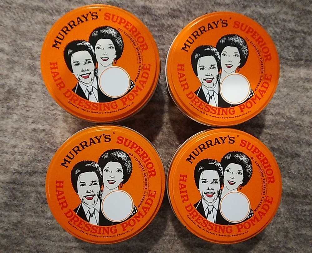 4 PACK Murray's Superior Hair Dressing Pomade, 3 Oz