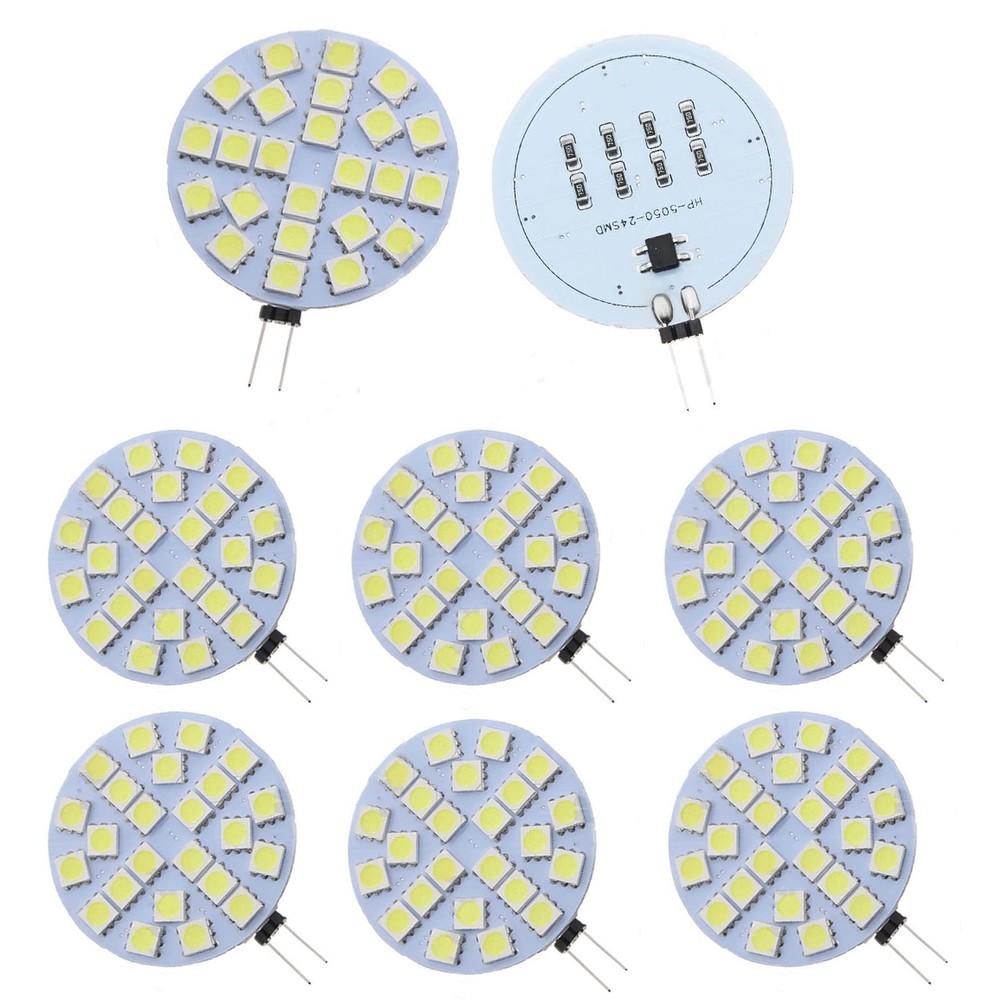 3W G4 LED Light Bulbs(6 Pack) Equivalent to 30W Halogen Bulb,DC 12V Dimmable,...