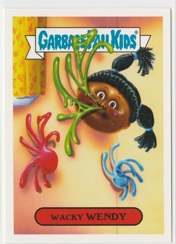Wacky Wendy Garbage Pail Kids GPK 2018 We Hate the 80s Trading Card