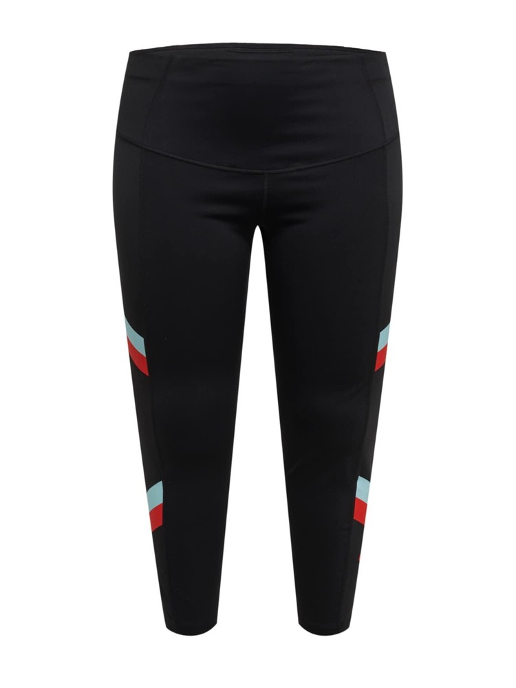 Nike Womens Dri-Fit Colorblock Leggings Size 2X Black