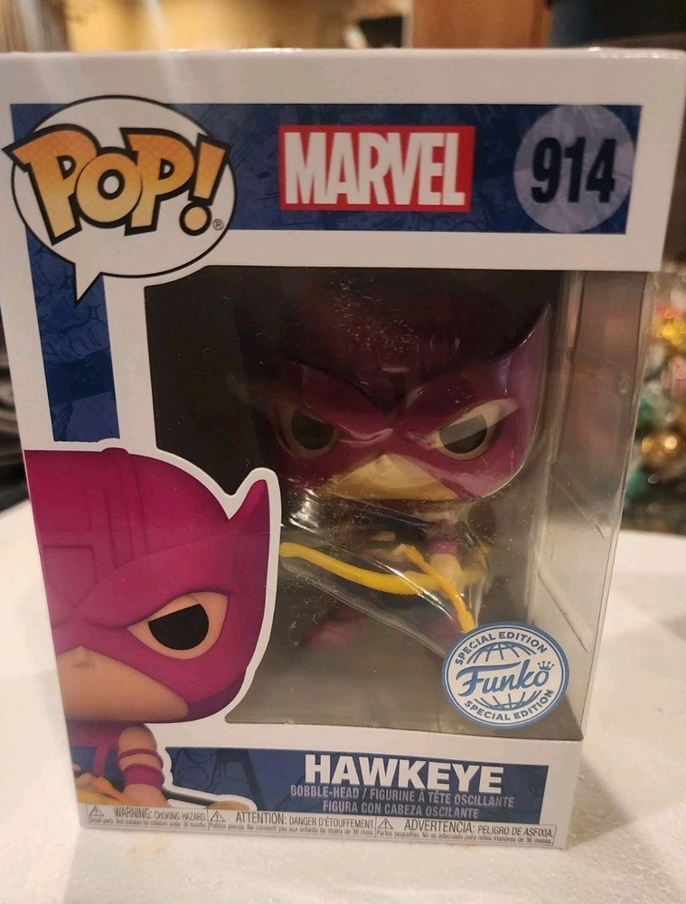 Funko Pop Marvel Hawkeye Special Edition #914 Collectible Figure