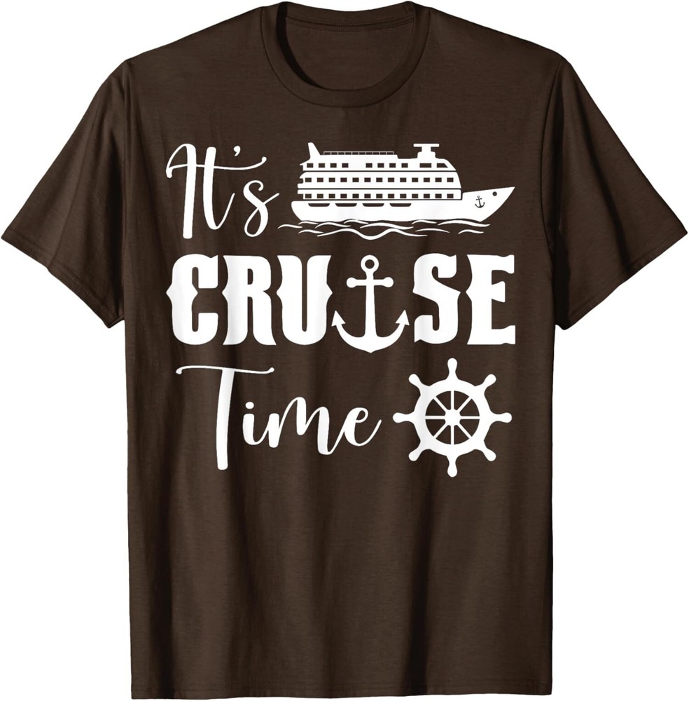 It's Cruise Time Funny Cruise Lover Design Unisex T-Shirt