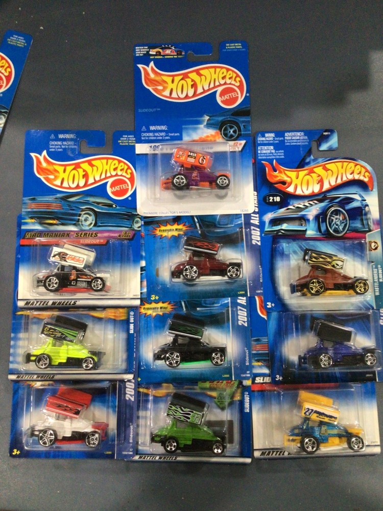 Hot Wheels Slideout Collection You Pick