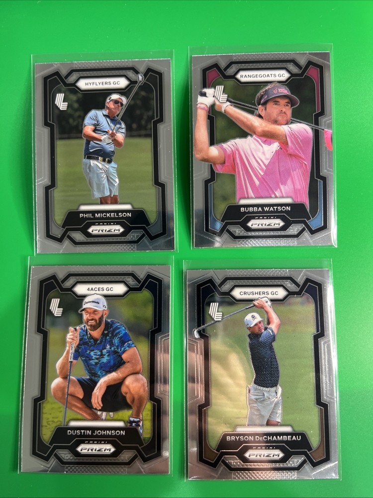 2024 Panini Prizm LIV Golf Lot - Bryson DeChambeau Bubba Watson DJ Mickelson