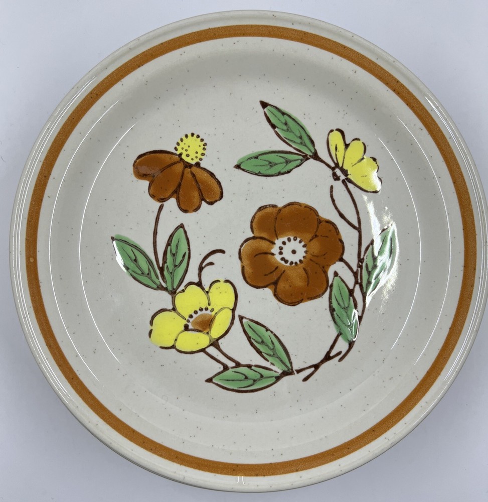 COUNTERPOINT Stoneware FLORAL   JAPAN 7.5 
