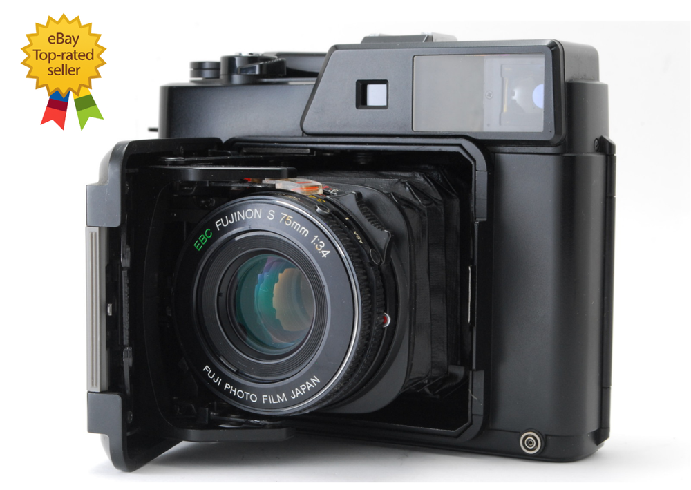 New Bellows CLA'd Fuji Fujifilm GS645 Pro 6x4.5 Film Camera JAPAN [Opt MINT]