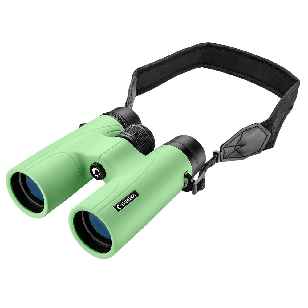 Barska AB12974 10x Magnify 42mm BAK-4 Lens Crush Binoculars Pistachio Green