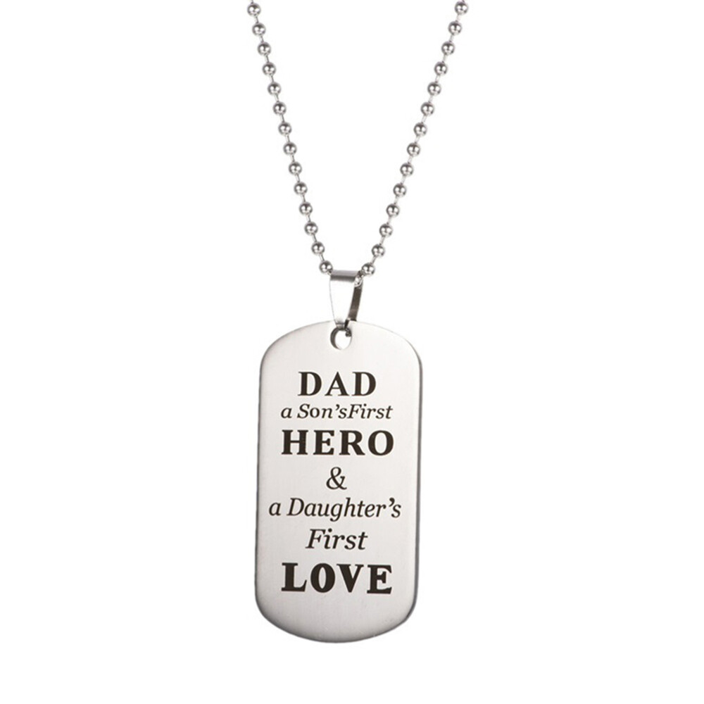 Dad Fathers Day Safe Wearing Necklace Nickel-free-image