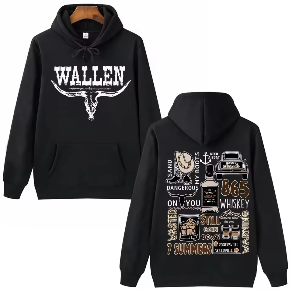 Morgan Wallen Hoodie Country Western Music Unisex Pullover  
