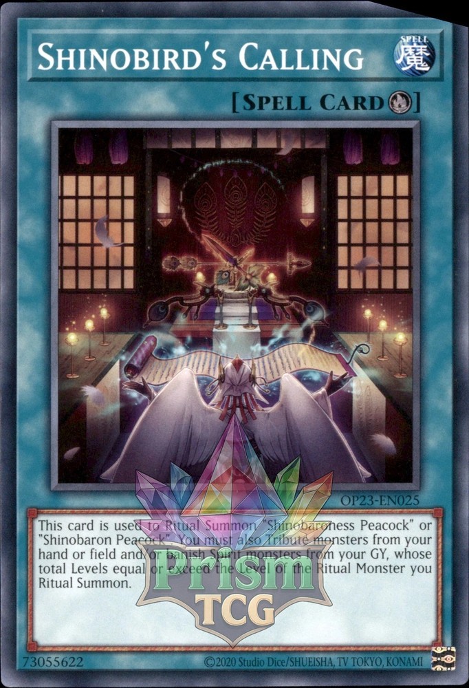 Shinobird's Calling OP23-EN025 Yugioh