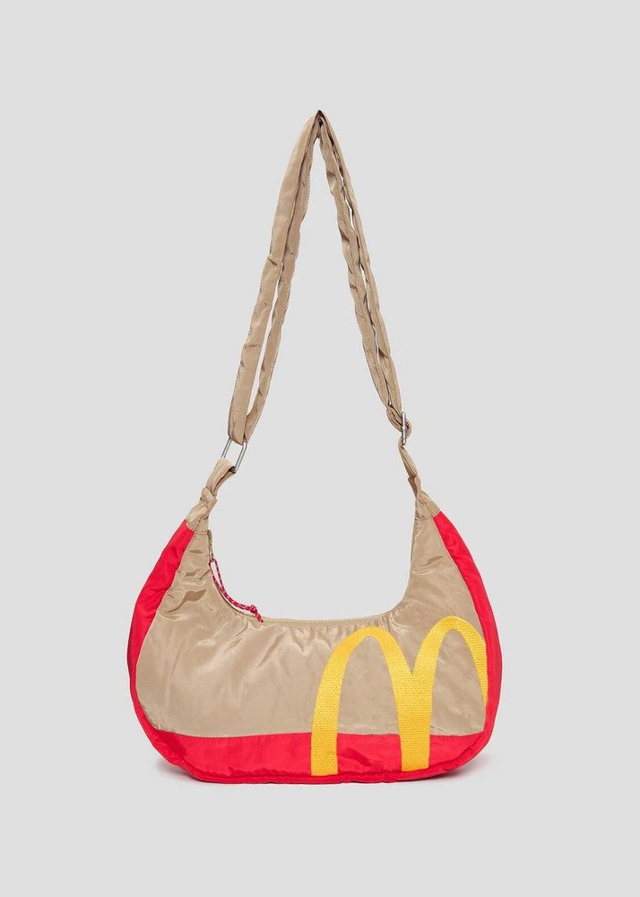 [Graniph] McDonald's i'm lovin' it | Mini shoulder bag, beige From JP NEW