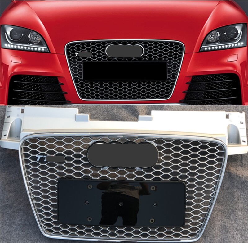 For Audi Tt 8j Ttrs  2008-2014 Front Honeycomb Grille Mesh Grill
